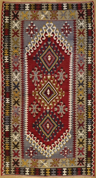 R9174 Flat Weave Turkish Kilim Rugs