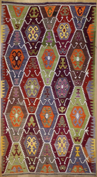 R9137 Flatweave Kilim Rugs