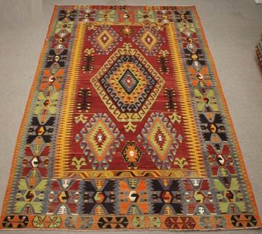 R8555 Flatweave Kilim Rugs