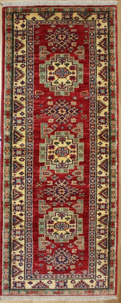 R8297 Gorgeous Caucasian Kazak Carpet Runners