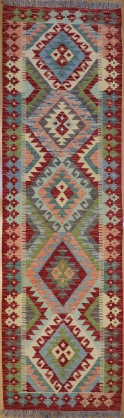 R9118 Gorgeous Flat weaves Kilim Runners