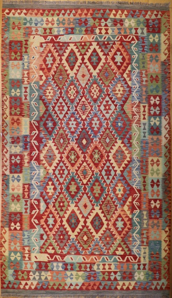 R9110 Gorgeous New Afghan Kilim Rugs