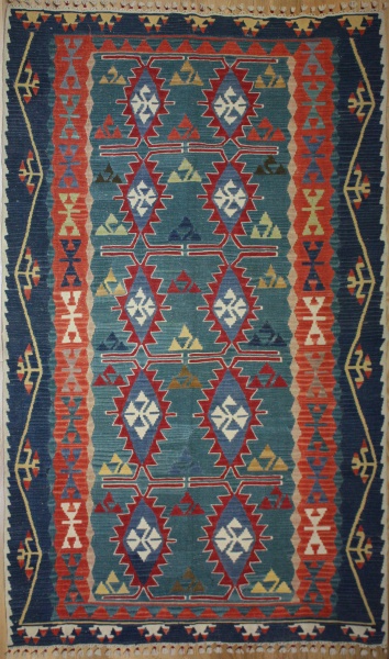 R8259 Gorgeous New Kilim Rugs