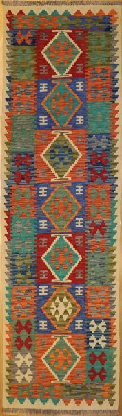 R8856 Hand Woven New Afghan Kilim Runners