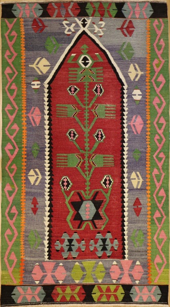 R7878 Hand Woven Turkish Kilim Rugs