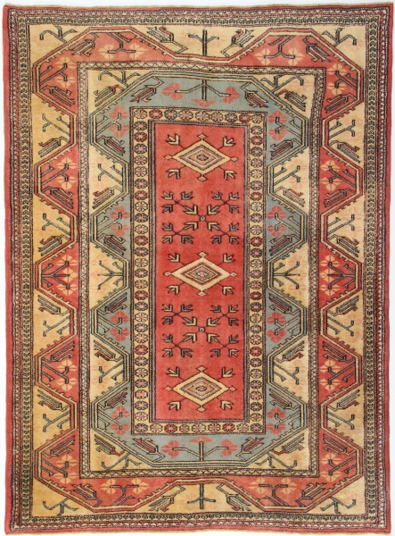 R7913 Hand Woven Vintage Turkish Rugs