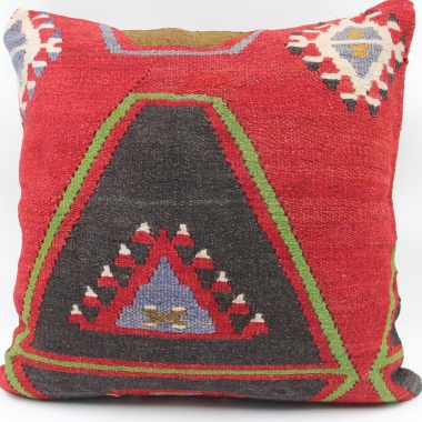 XL405 Handmade Anatolian Kilim Cushion Cover