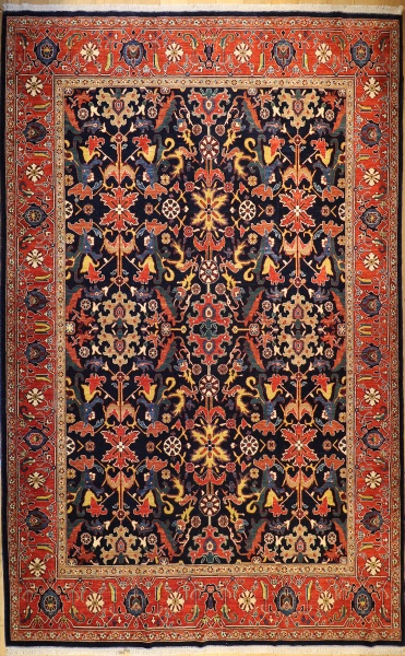 R4466 Handmade Bakhshaish Persian Carpet