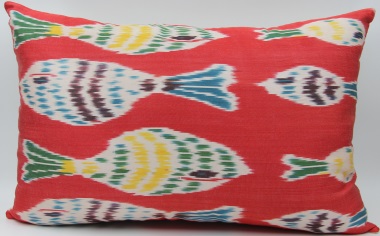 i137 Handmade Ikat Silk Cushion Pillow Covers