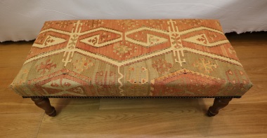 R4019 Handmade Kilim Bench Stool Table