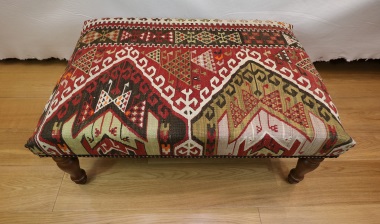 R4003 Handmade Kilim Covered Stool Tables