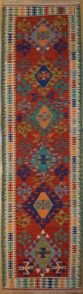 R8864 Handmade New Afghan Kilim Runners