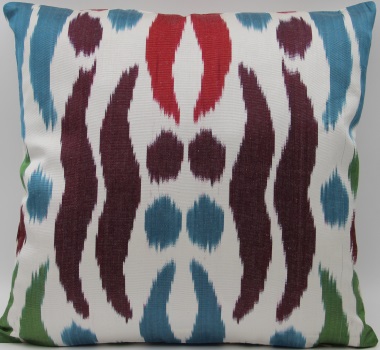 Handmade Silk Ikat Cushion Covers - i202