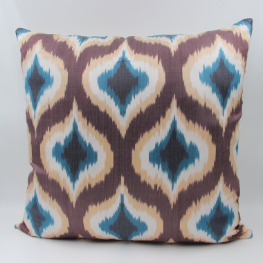 Handmade Silk Ikat Cushion Covers-i142