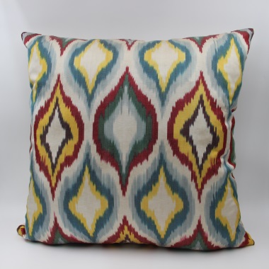 Handmade Silk Ikat Cushion Covers-i144