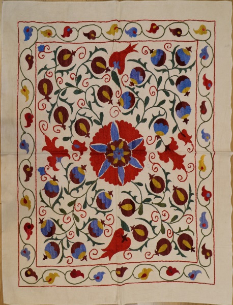 R4874 Handmade Silk Suzani Embroidery