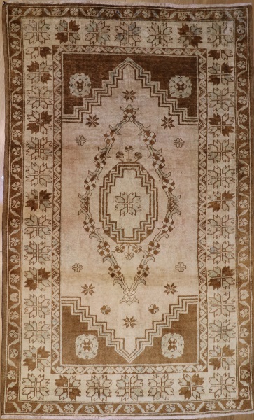 R3590 Handmade Turkish Ushak Carpet