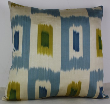 i14 - Silk Ikat Pillow Cover