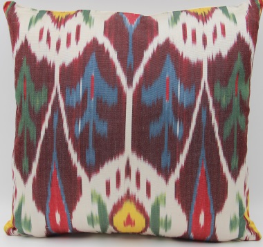 Ikat Silk Cushion Pillow Covers-i171
