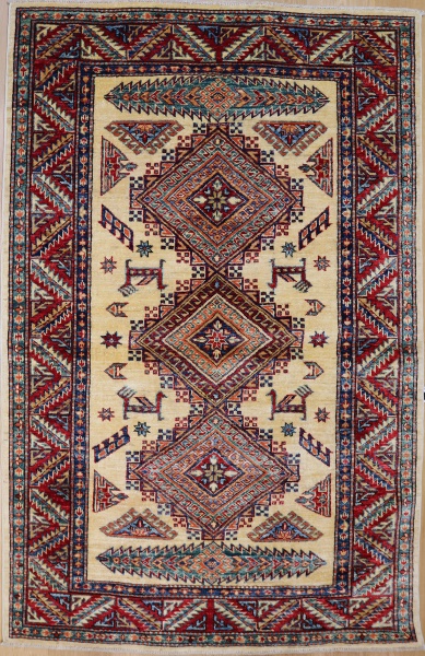 R6687 Kazak Caucasian Rug