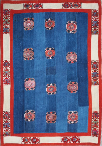 R2992 Kazak Patchwork Rug