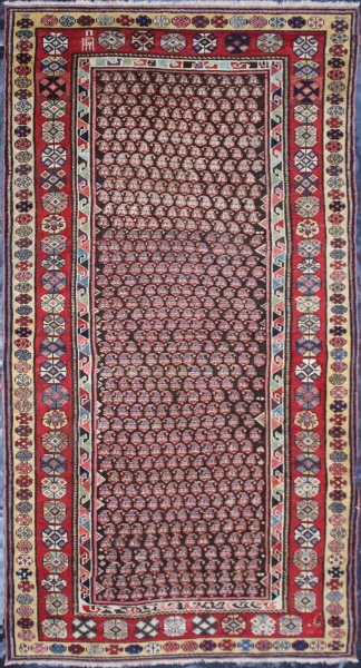 F1166 Antique Caucasian Kazak Carpet