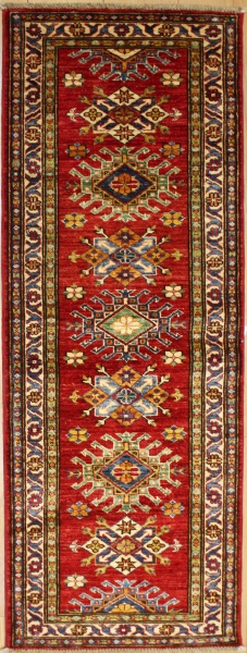 R8825 Kazak Traditional Wool Hallway Runners