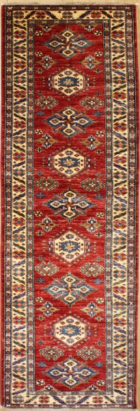 R8832 Kazak Traditional Wool Hallway Runners