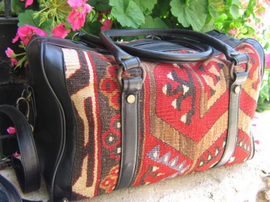 K01 Antique Turkish Kilim Bag