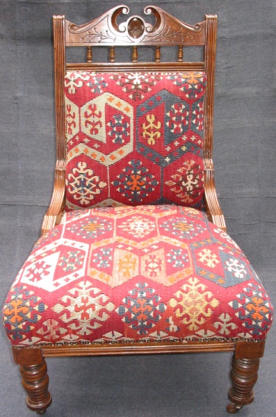 R01 Antique Anatolian Kilim Chairs
