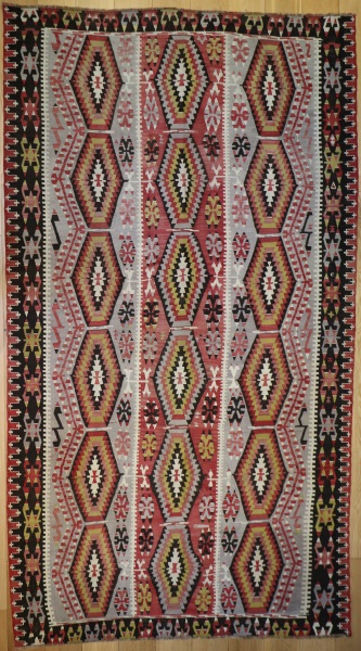 R6398 Kilim Flat Woven Rug