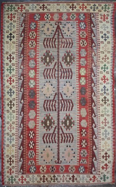 R6099 kilim rug