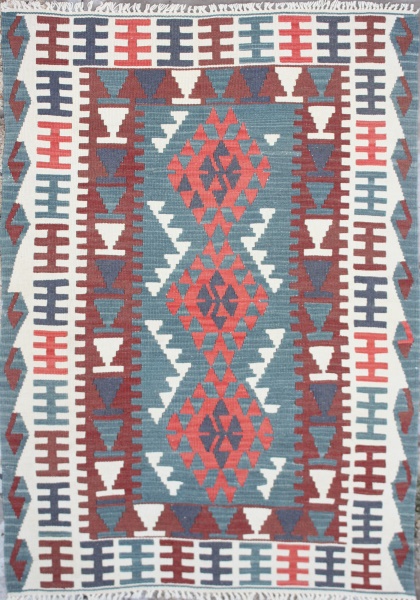 R6144 Kilim Rug London