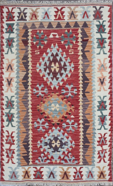 R6159 Kilim Rug London