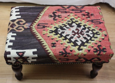 R4048 Kilim Stool London