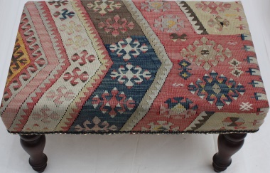 R5297 Kilim Stool Table