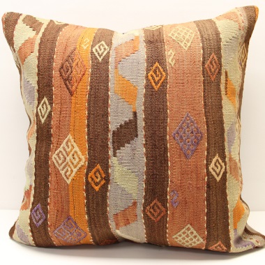 XL429 Large Anatolian Kilim Cushion Cover