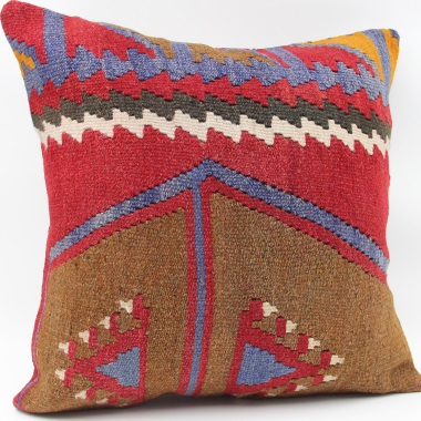 L388 Large Antique Kilim Cushion Cover