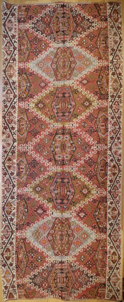 R6609 Large Antique Kilim Rug