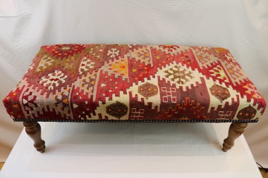 Large Bench Kilim Stool R4012