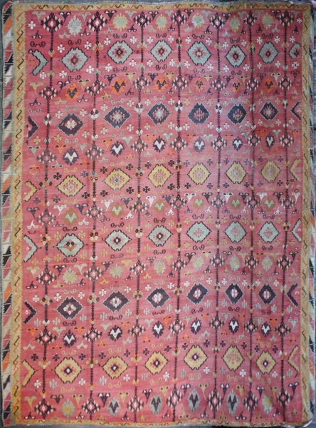 R6328 Large Kilim Rug