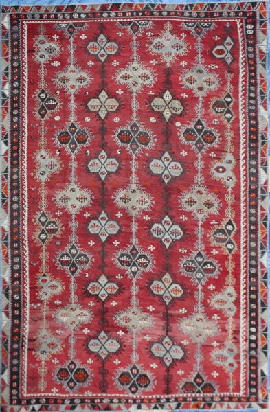 R7111 Large Sarkisla Kilim Rug