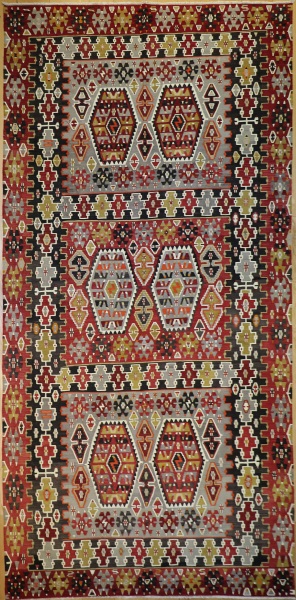 R6541 Large Turkish Kilim Rug