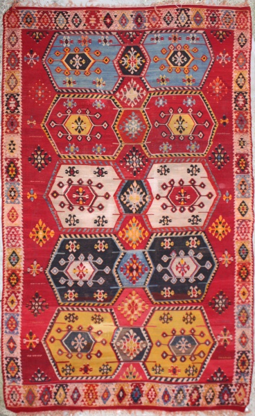 R6453 Large Turkish Kilim Rugs