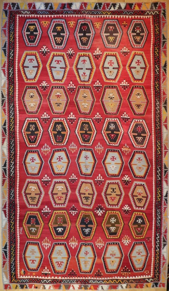 R8062 Large Turkish Sarkisla Kilim Rug