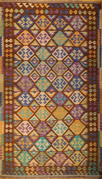 R9106 New Afghan Kilim Rug