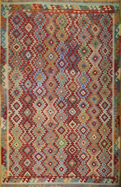 R8862 New Afghan Kilim Rugs