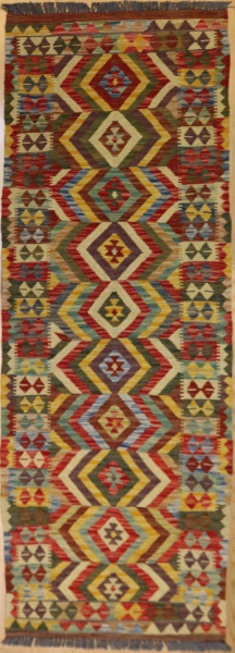 R8866 New Afghan Kilim Runners