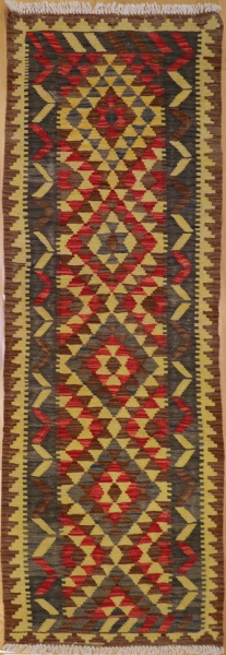R8874 New Afghan Kilim Runners