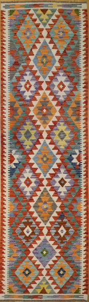 R9115 New Afghan Kilim Runners